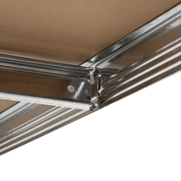 2 x 1.8M Garage Shelving Warehouse Rack Storage Shelves Pallet Racking Furniture Kings Warehouse 