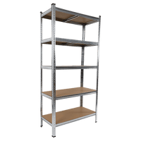 2 x 1.8M Garage Shelving Warehouse Rack Storage Shelves Pallet Racking Furniture Kings Warehouse 