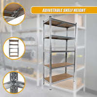 2 x 1.8M Garage Shelving Warehouse Rack Storage Shelves Pallet Racking Furniture Kings Warehouse 