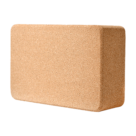2 x Cork Yoga Block Organic Yoga Prop Accessory Exercise Brick Sports & Fitness Kings Warehouse 
