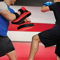 2 x Thai Boxing Punch Focus Pad Mitts Training Hit Strike Shield Sports & Fitness Kings Warehouse 