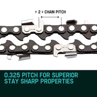 20 Baumr-AG Chainsaw Chain 20in Bar Spare Part Replacement Suits 62CC 66CC Saws Kings Warehouse 