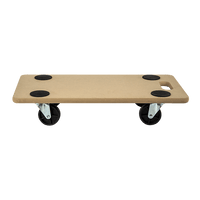 200kg Heavy Duty Hand Dolly Furniture Wooden Trolley Cart Moving Platform Mover Tools Kings Warehouse 