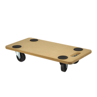 200kg Heavy Duty Hand Dolly Furniture Wooden Trolley Cart Moving Platform Mover Tools Kings Warehouse 