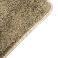 200x140cm Floor Rugs Large Shaggy Rug Area Carpet Bedroom Living Room Mat - Beige Kings Warehouse 