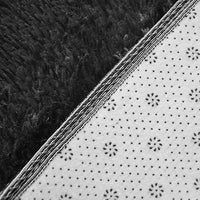 200x140cm Floor Rugs Large Shaggy Rug Area Carpet Bedroom Living Room Mat - Black Home & Garden Kings Warehouse 