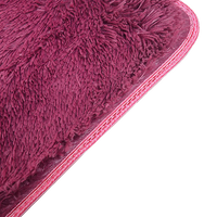 200x140cm Floor Rugs Large Shaggy Rug Area Carpet Bedroom Living Room Mat - Burgundy Home & Garden Kings Warehouse 