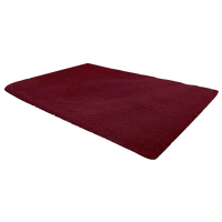 200x140cm Floor Rugs Large Shaggy Rug Area Carpet Bedroom Living Room Mat - Burgundy Home & Garden Kings Warehouse 