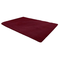 200x140cm Floor Rugs Large Shaggy Rug Area Carpet Bedroom Living Room Mat - Burgundy Kings Warehouse 