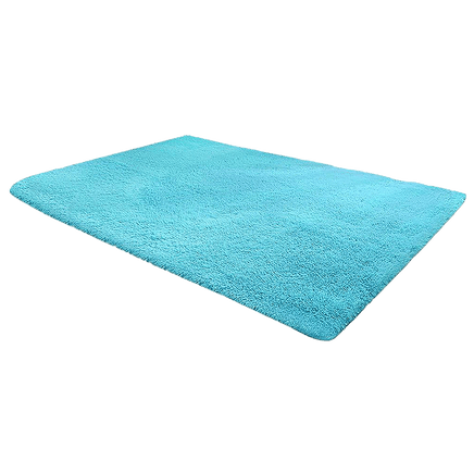 200x140cm Floor Rugs Large Shaggy Rug Area Carpet Bedroom Living Room Mat - Turquoise Home & Garden Kings Warehouse 