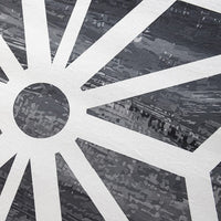 200x300cm Large Floor Black & White Geometric Rug – Modern Area Carpet for Bedroom, Living Room, Lounge or Home Décor Mat Home & Garden Kings Warehouse 