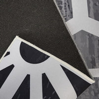 200x300cm Large Floor Black & White Geometric Rug – Modern Area Carpet for Bedroom, Living Room, Lounge or Home Décor Mat Home & Garden Kings Warehouse 