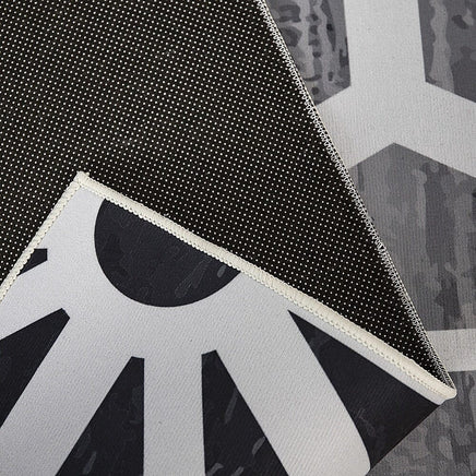 200x300cm Large Floor Black & White Geometric Rug – Modern Area Carpet for Bedroom, Living Room, Lounge or Home Décor Mat Home & Garden Kings Warehouse 