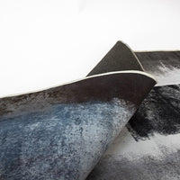 200x300cm Large Floor Blue Abstract Rug – Modern Area Carpet for Bedroom, Living Room, Lounge or Home Décor Mat Home & Garden Kings Warehouse 