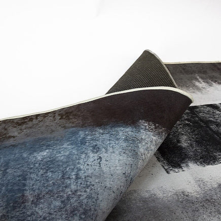 200x300cm Large Floor Blue Abstract Rug – Modern Area Carpet for Bedroom, Living Room, Lounge or Home Décor Mat Home & Garden Kings Warehouse 