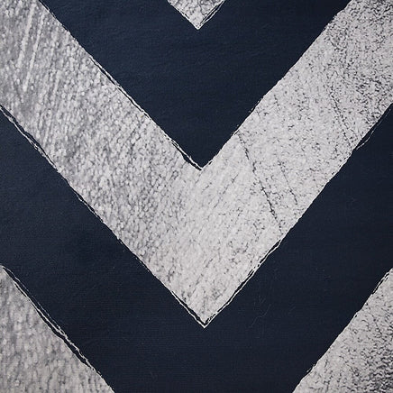 200x300cm Large Floor Blue Chevron Stripes Rug – Modern Area Carpet for Bedroom, Living Room, Lounge or Home Décor Mat Home & Garden Kings Warehouse 