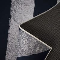 200x300cm Large Floor Blue Chevron Stripes Rug – Modern Area Carpet for Bedroom, Living Room, Lounge or Home Décor Mat Home & Garden Kings Warehouse 