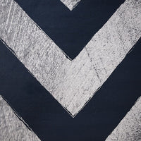 200x300cm Large Floor Blue Chevron Stripes Rug – Modern Area Carpet for Bedroom & Lounge Home & Garden Kings Warehouse 