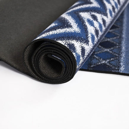 200x300cm Large Floor Blue Ethnic Rug – Modern Area Carpet for Bedroom & Lounge Home & Garden Kings Warehouse 