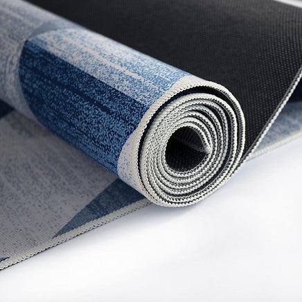 200x300cm Large Floor Blue Triangle Mirage Rug – Modern Area Carpet for Bedroom, Living Room, Lounge or Home Décor Mat Home & Garden Kings Warehouse 