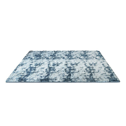 200x300cm Large Floor Soft Blue Fluffy Rug – Modern Area Carpet for Bedroom, Living Room, Lounge or Home Décor Mat Home & Garden Kings Warehouse 