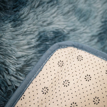 200x300cm Large Floor Soft Blue Fluffy Rug – Modern Area Carpet for Bedroom & Lounge Home & Garden Kings Warehouse 