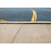 200x300cm Large Floor Teal Blue Rug – Modern Area Carpet for Bedroom, Living Room, Lounge or Home Décor Mat Home & Garden Kings Warehouse 