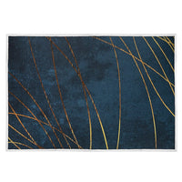 200x300cm Large Floor Teal Blue Rug – Modern Area Carpet for Bedroom & Lounge Home & Garden Kings Warehouse 