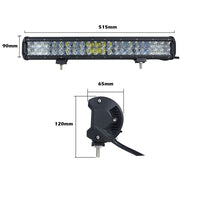 20inch Osram LED Light Bar 5D 126w Sopt Flood Combo Beam Work Driving Lamp 4wd Kings Warehouse 