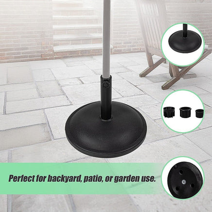20kg Patio Sun Umbrella Base Durable Parasol Garden Stand Cement Round Home & Garden Kings Warehouse 