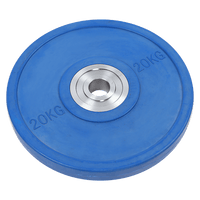 20KG PRO Olympic Rubber Bumper Weight Plate Sports & Fitness Kings Warehouse 