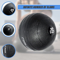 20kg Slam Ball No Bounce Crossfit Fitness MMA Boxing BootCamp Sports & Fitness Kings Warehouse 