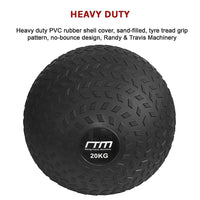 20kg Tyre Thread Slam Ball Dead Ball Medicine Ball for Gym Fitness Sports & Fitness Kings Warehouse 