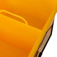 20L Deluxe Mop Wringer Bucket Side Press Janitor Commercial Cleaning Home & Garden Kings Warehouse 