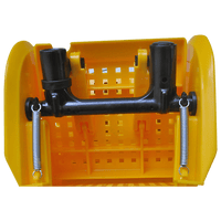 20L Deluxe Mop Wringer Bucket Side Press Janitor Commercial Cleaning Home & Garden Kings Warehouse 