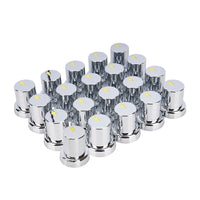 20PCS ABS Wheel Nut Covers Safety Arrow Chrome Caps For Trucks Trailers Bus AU Auto Accessories Kings Warehouse 