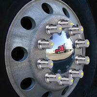 20PCS ABS Wheel Nut Covers Safety Arrow Chrome Caps For Trucks Trailers Bus AU Auto Accessories Kings Warehouse 
