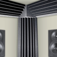 20pcs Studio Acoustic Foam Corner Bass Trap Sound Absorption Treatment Proofing Audio & Video Kings Warehouse 