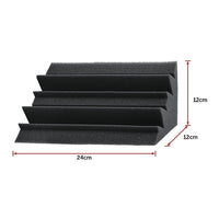 20pcs Studio Acoustic Foam Corner Bass Trap Sound Absorption Treatment Proofing Audio & Video Kings Warehouse 