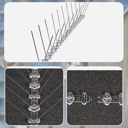 20x 50cm Bird Spike S304 wire Spikes Eaves Pigeon Gull Starling 10M Home & Garden Kings Warehouse 