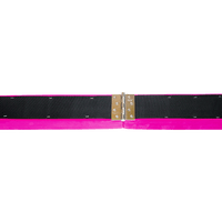 2.2m Gymnastics Folding Balance Beam Pink Synthetic Suede Sports & Fitness Kings Warehouse 