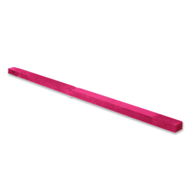 2.2m Gymnastics Folding Balance Beam Pink Synthetic Suede Sports & Fitness Kings Warehouse 