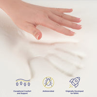 2.3 Excellence Double Mattress 7 Zone Pocket Spring Memory Foam Furniture Frenzy Kings Warehouse 