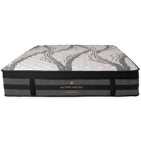 2.3 Excellence Queen Mattress 7 Zone Pocket Spring Memory Foam Furniture Frenzy Kings Warehouse 