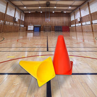 230mm Training Cones Set Witches Hat Football Soccer Rugby Traffic Kings Warehouse 