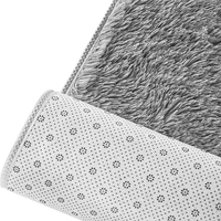 230x160cm Floor Rugs Large Shaggy Rug Area Carpet Bedroom Living Room Mat - Grey Home & Garden Kings Warehouse 