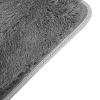 230x160cm Floor Rugs Large Shaggy Rug Area Carpet Bedroom Living Room Mat - Grey Home & Garden Kings Warehouse 