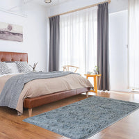 230x160cm Floor Rugs Large Shaggy Rug Area Carpet Bedroom Living Room Mat - Grey Home & Garden Kings Warehouse 