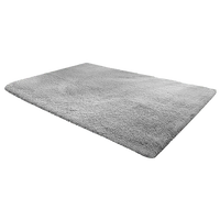 230x160cm Floor Rugs Large Shaggy Rug Area Carpet Bedroom Living Room Mat - Grey Home & Garden Kings Warehouse 