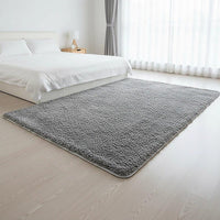 230x160cm Floor Rugs Large Shaggy Rug Area Carpet Bedroom Living Room Mat - Grey Home & Garden Kings Warehouse 